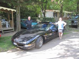 CHEVROLET Corvette noire