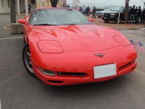 CHEVROLET Corvette rouge 1